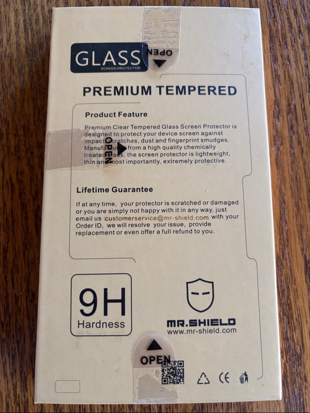 Clear Glass Screen Protector 3-Pack - Gold - Picture 2 of 3